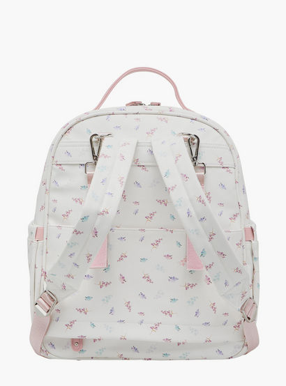 Giggles Bird Print Diaper Backpack with Adjustable Straps-baby-gear-diaperbags-image-8
