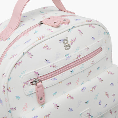 Giggles Bird Print Diaper Backpack with Adjustable Straps
