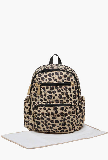 Giggles Printed Diaper Backpack with Adjustable Straps