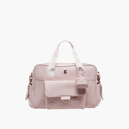 Giggles Adjustable Strap Diaper Bag with Zip Closure