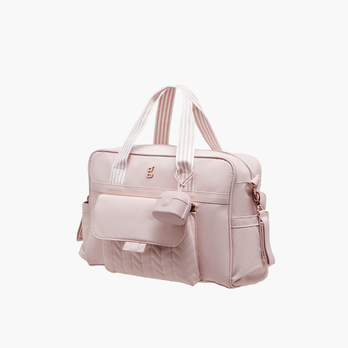 Giggles Adjustable Strap Diaper Bag with Zip Closure