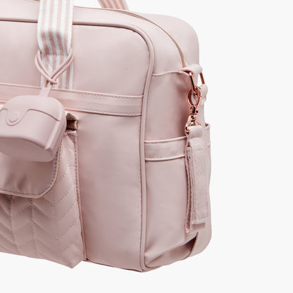 Giggles Adjustable Strap Diaper Bag with Zip Closure