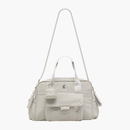 Giggles Adjustable Strap Diaper Bag with Zip Closure