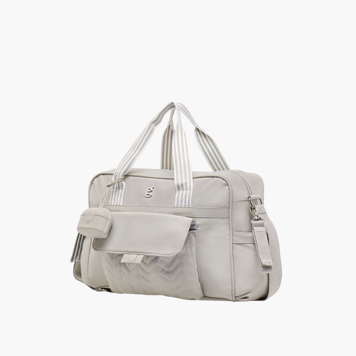 Giggles Adjustable Strap Diaper Bag with Zip Closure