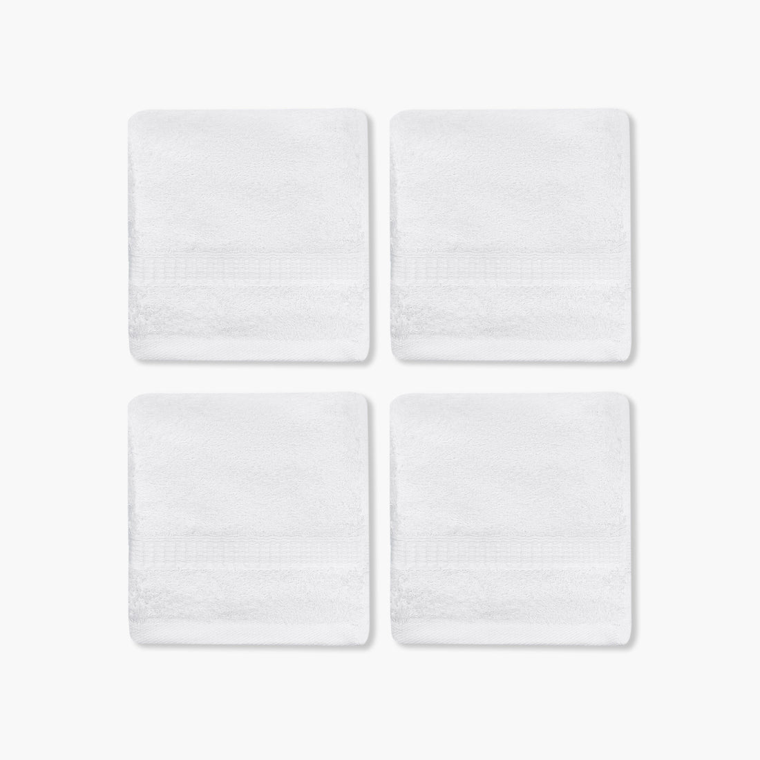 Pack of 4 Luxury Egyptian Towel with Waffle border