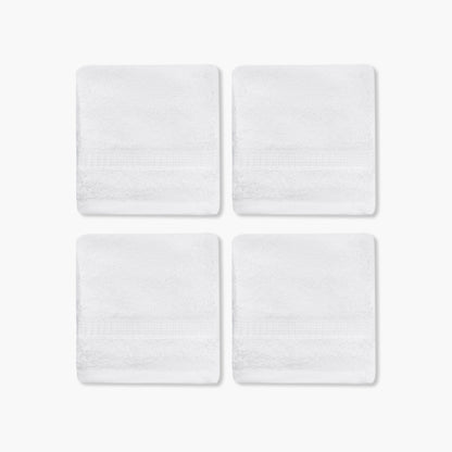 Pack of 4 Luxury Egyptian Towel with Waffle border