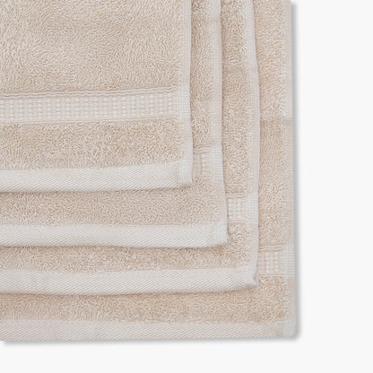 Pack of 4 Luxury Egyptian Towel with Waffle border