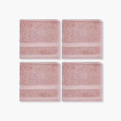 Pack of 4 Luxury Egyptian Towel with Waffle border