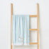 Turkish Cotton Towel with Rocking Horse applique - Blue