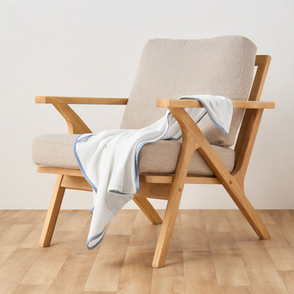 Giggles Receiving Blanket with Hood, 80x80 cm