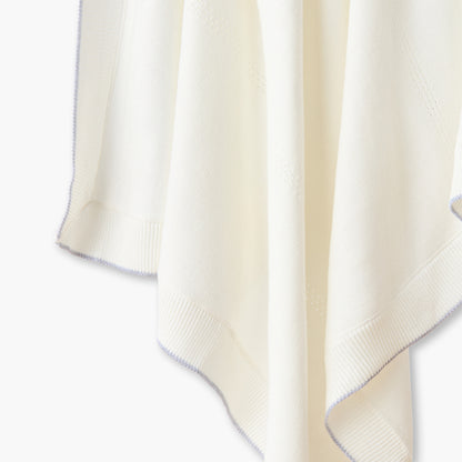 Pack of 3 Juniors Receiving Blanket with Ribbed Design, 80x100 cm
