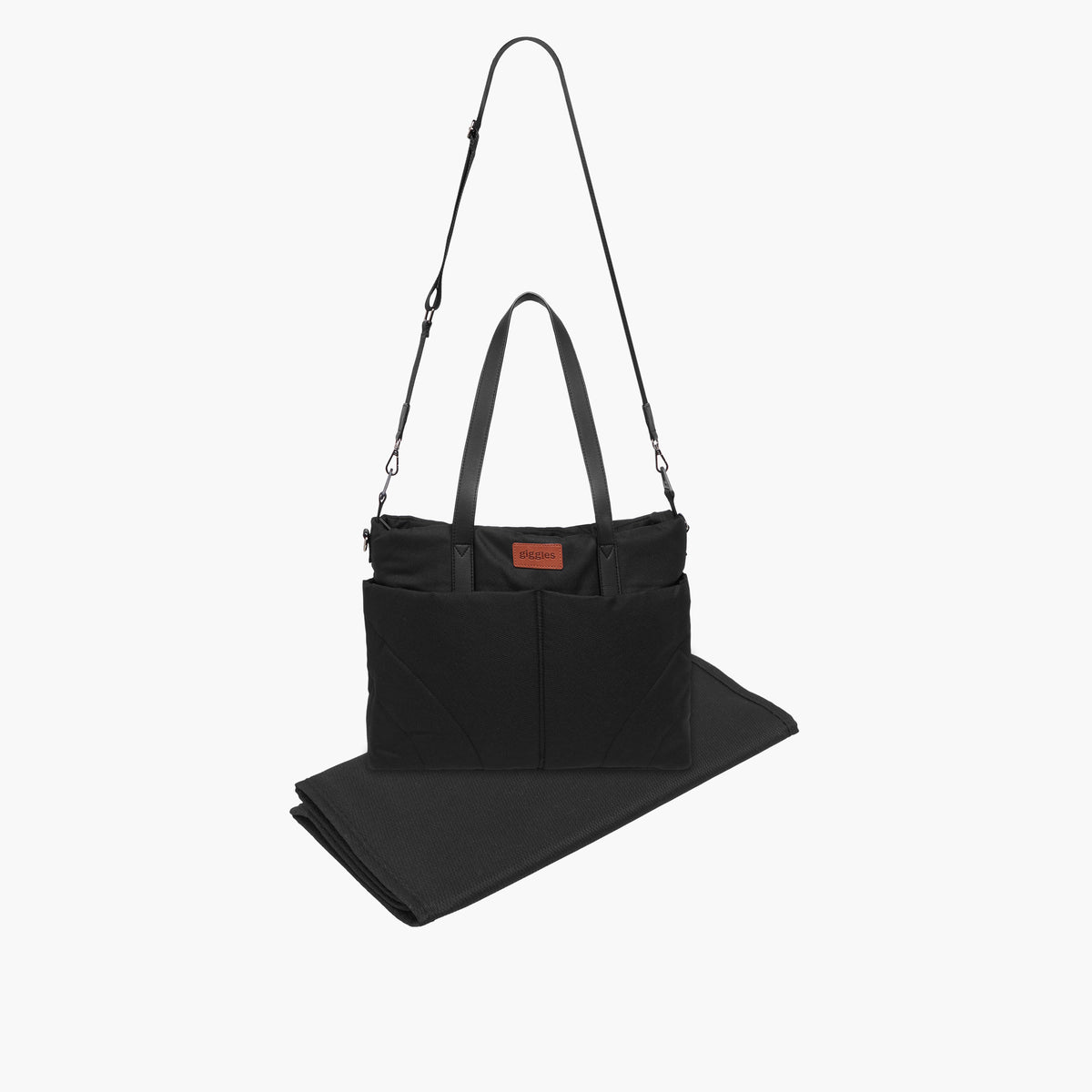 Giggles Archie Diaper Bag with Changing Mat, Small