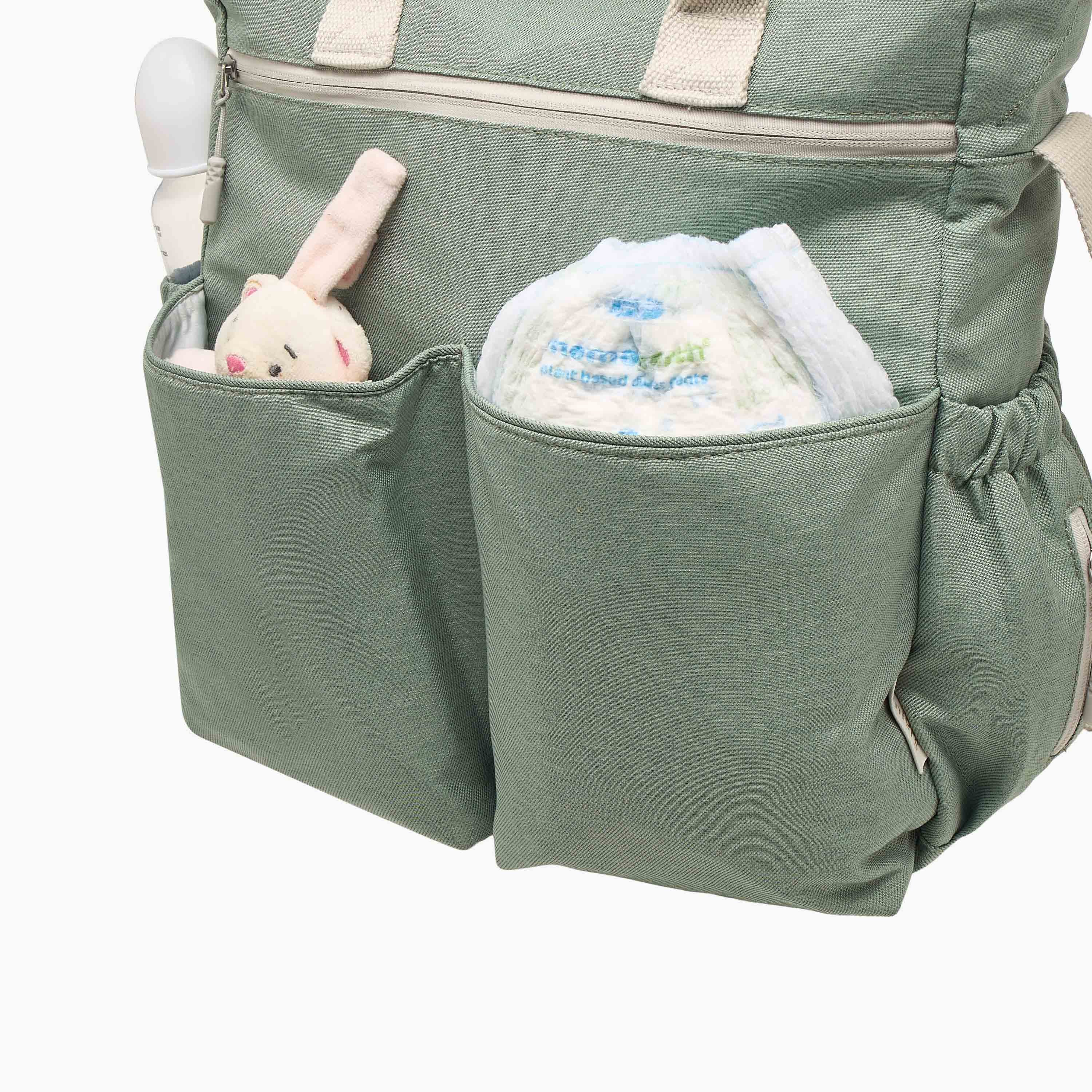 Juniors Jazz Diaper Bag with Changing Mat, Large