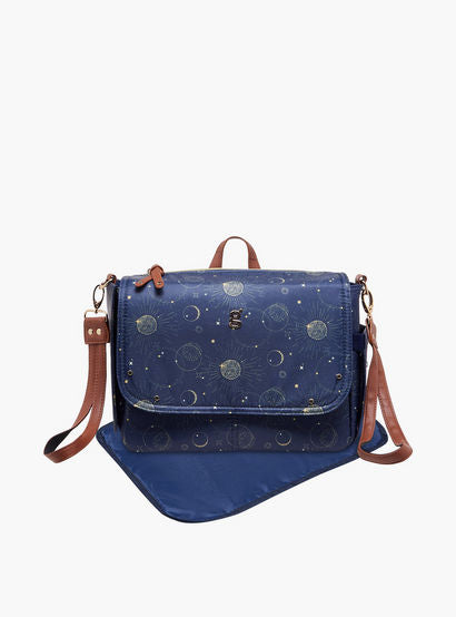Juniors Space Print Diaper Bag with Changing Mat-baby-gear-diaperbags-image-1