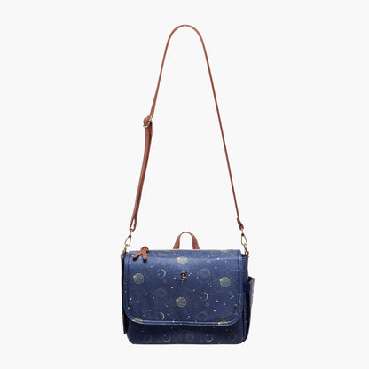 Juniors Space Print Diaper Bag with Changing Mat