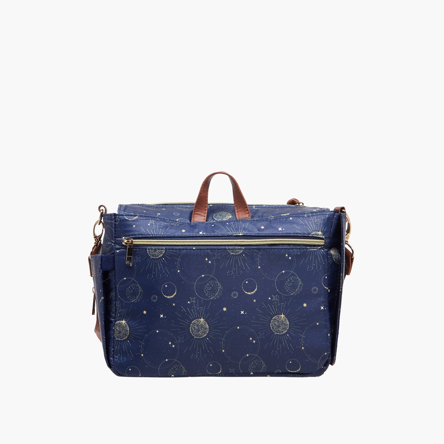 Juniors Space Print Diaper Bag with Changing Mat