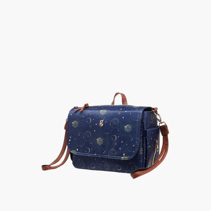 Juniors Space Print Diaper Bag with Changing Mat