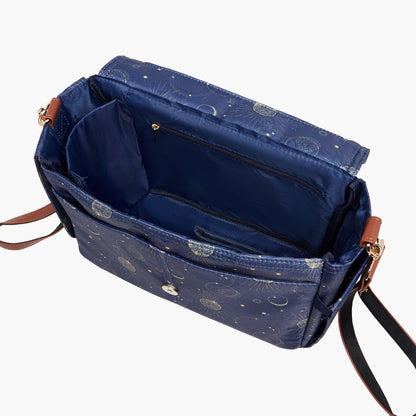 Juniors Space Print Diaper Bag with Changing Mat