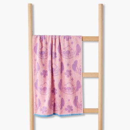 Disney Baby Towel with Stitch Texture