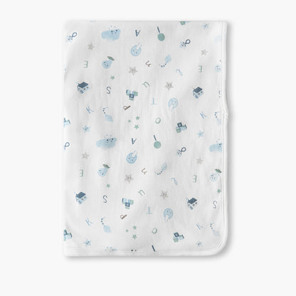 Juniors Receiving Blanket with Print, 80x80 cm