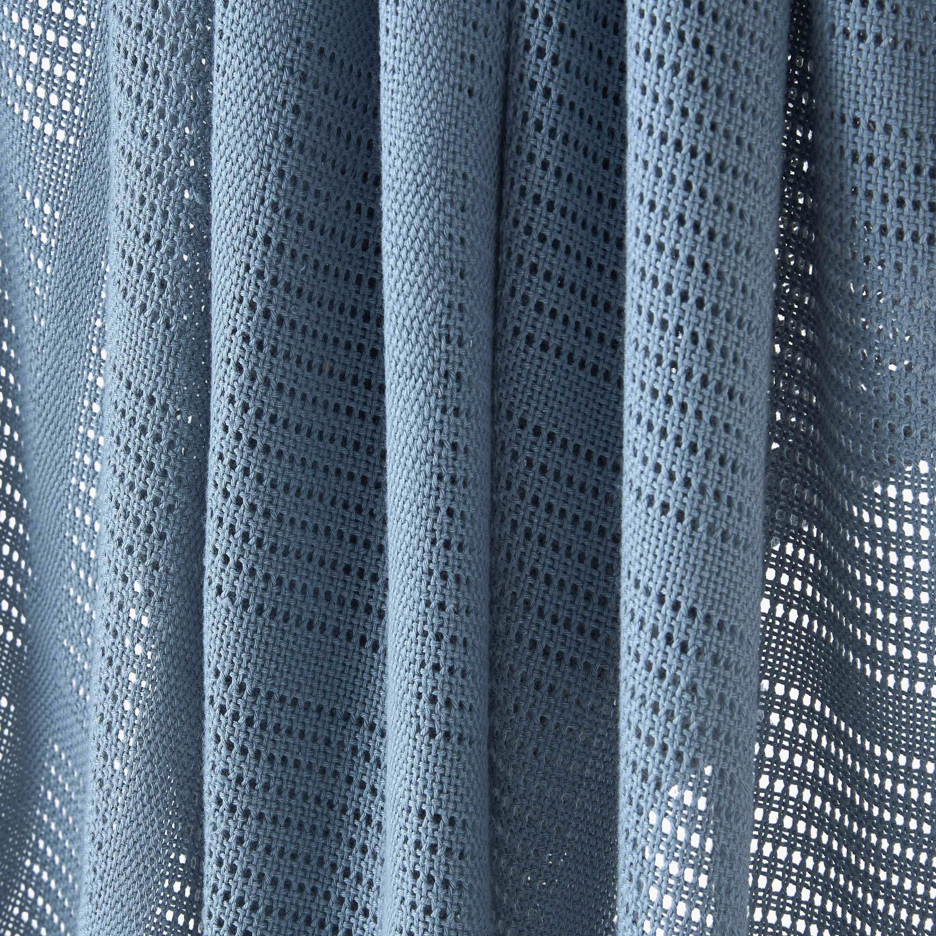 Juniors Blanket with Cellular Knit Design, 80x100 cm