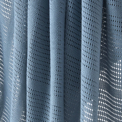 Juniors Blanket with Cellular Knit Design, 80x100 cm