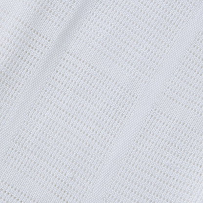 Juniors Blanket with Cellular Knit Design, 80x100 cm