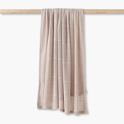 Juniors Cellular Blanket with Knit Design, 80x100 cm - HomeBabyNurseryBlankets &amp; SwaddlesBlankets &amp; Quilts