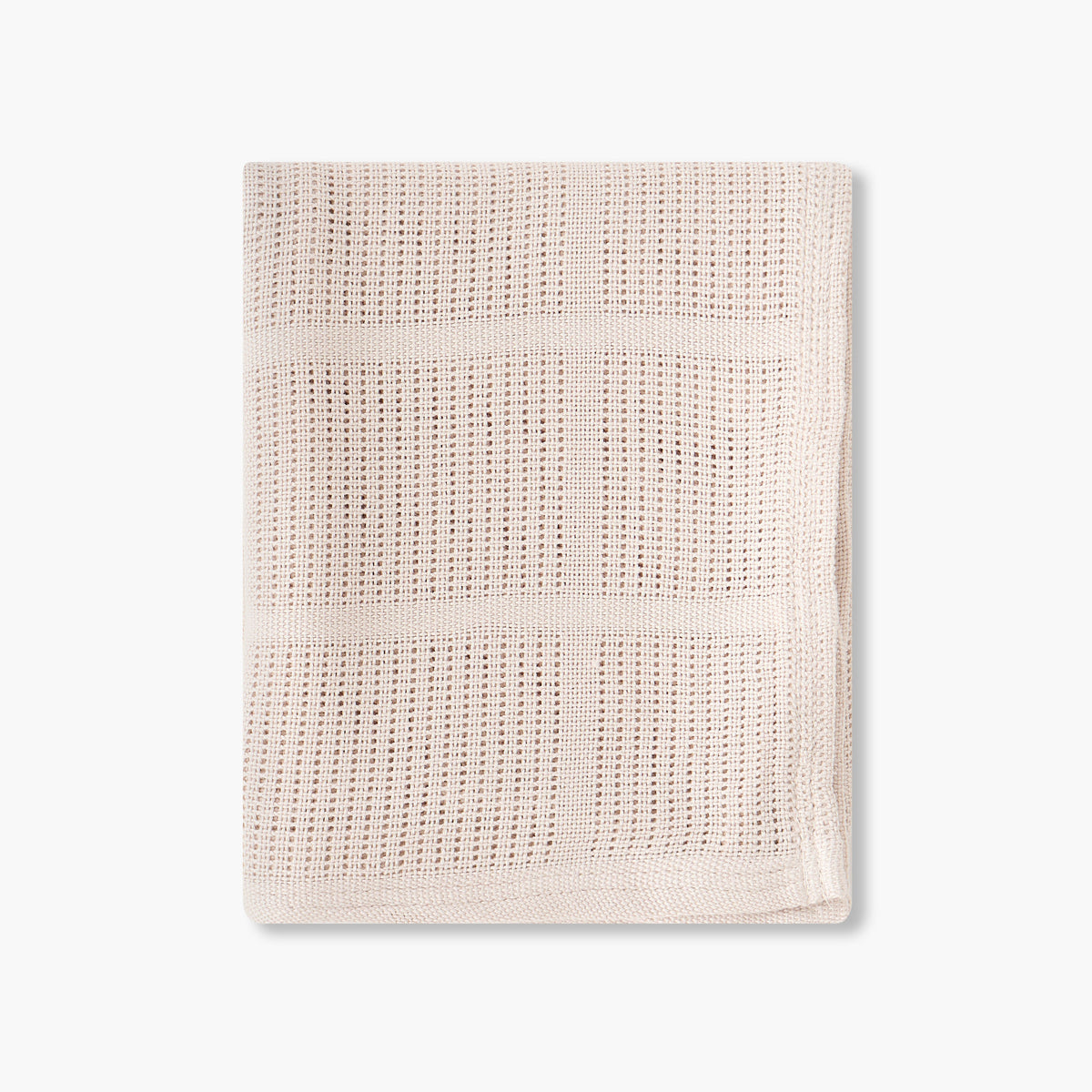 Juniors Cellular Blanket with Knit Design, 80x100 cm
