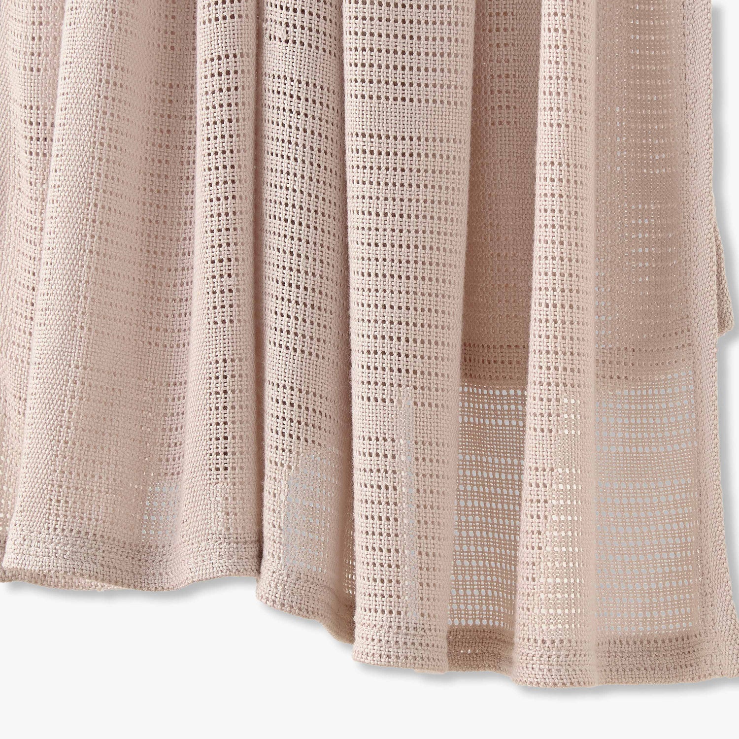 Juniors Cellular Blanket with Knit Design, 80x100 cm