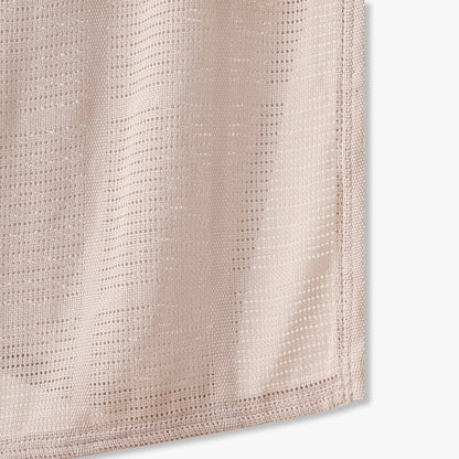 Juniors Cellular Blanket with Knit Design, 80x100 cm