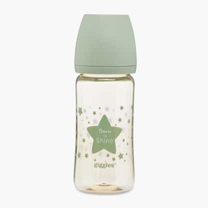 Giggles Feeding Bottle with Anti-Colic Valve, 240 ml - HomeBabyFeedingFeeding BottlesBottles &amp; Teats