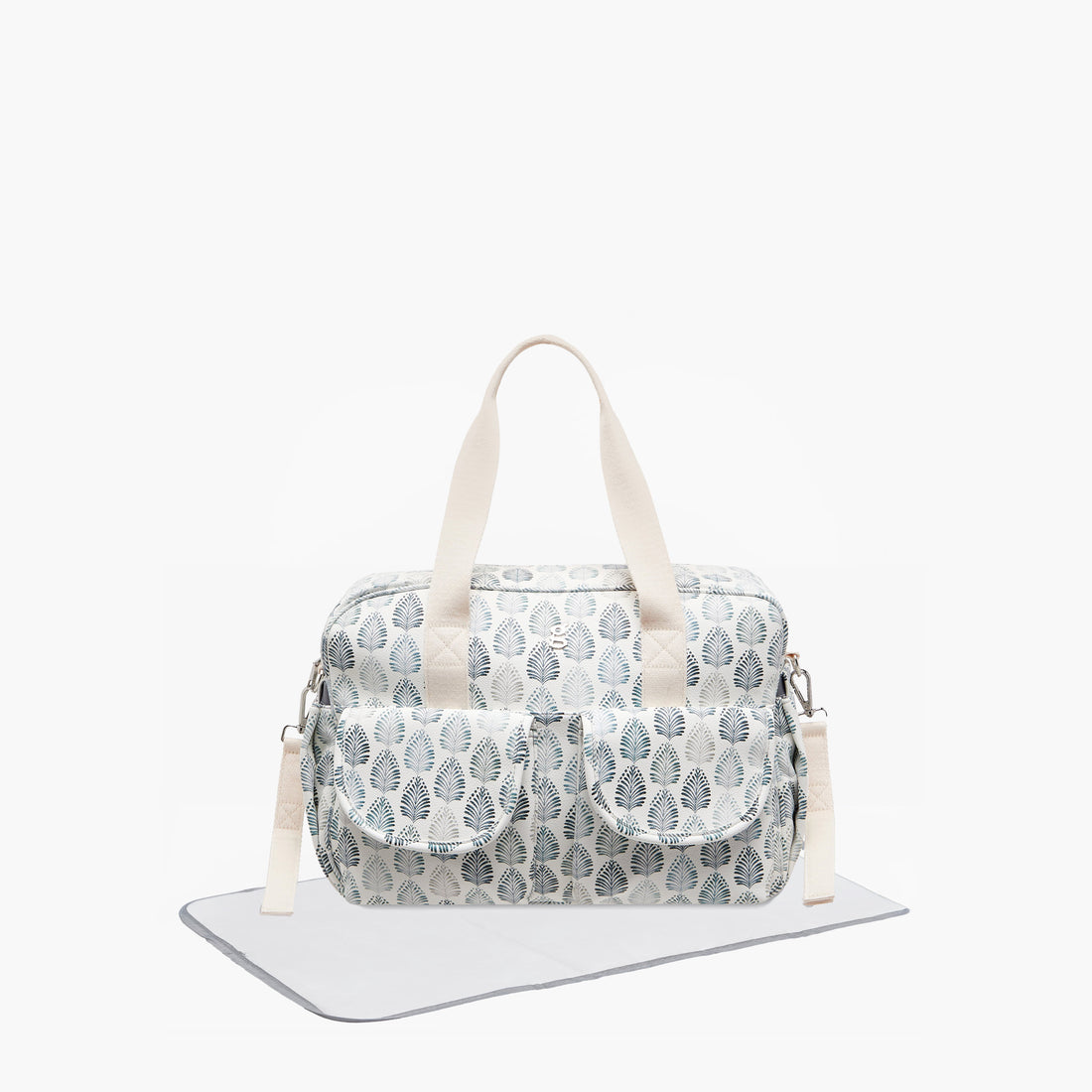 Giggles Printed Diaper Bag with Zip Closure