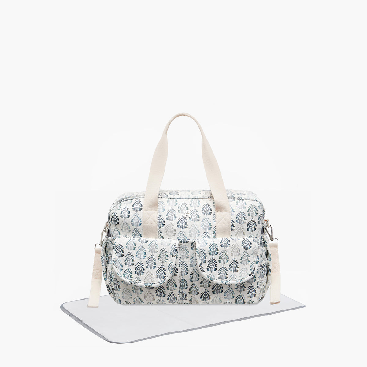 Giggles Printed Diaper Bag with Zip Closure