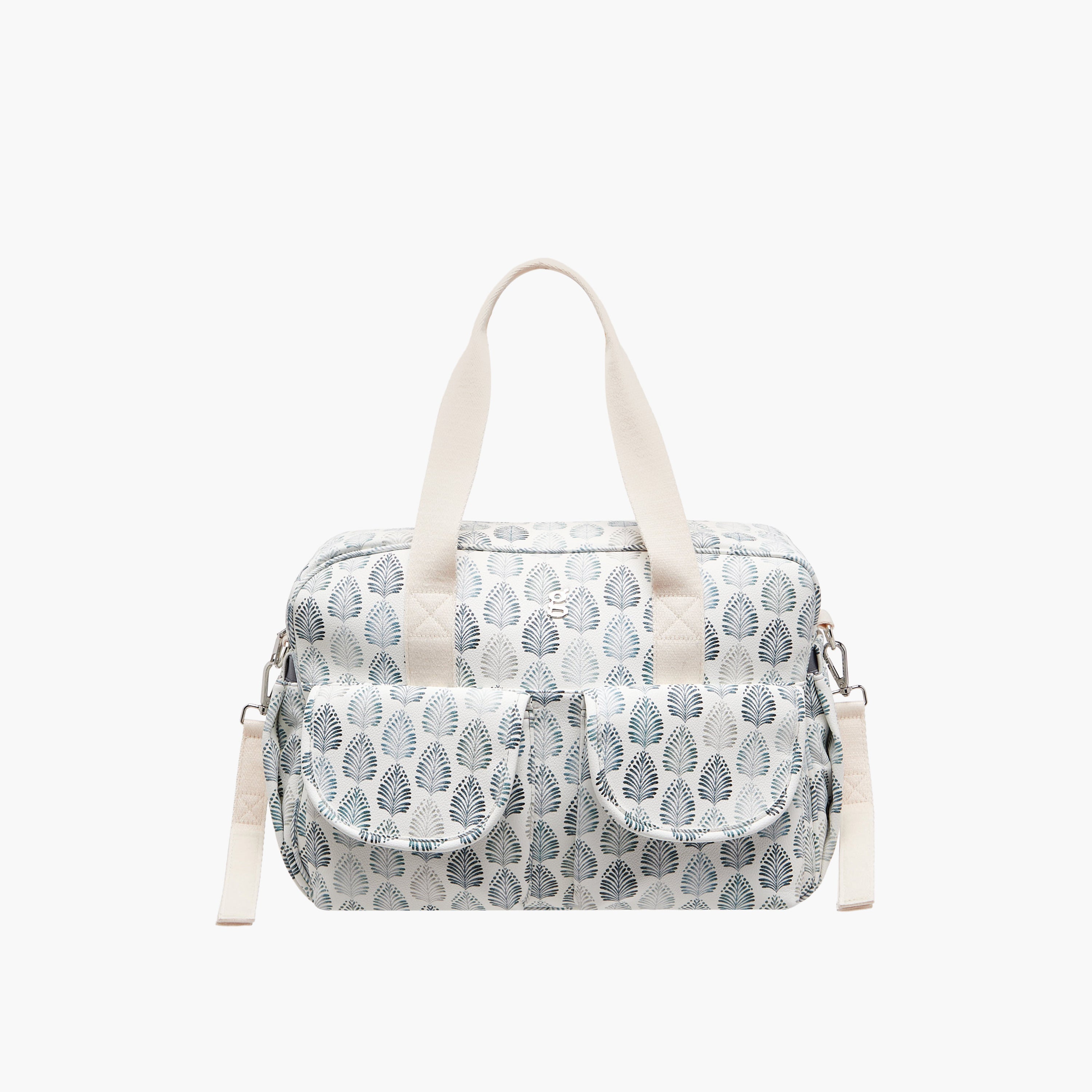 Giggles Printed Diaper Bag with Zip Closure