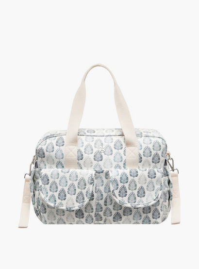 Giggles Printed Diaper Bag with Zip Closure-baby-gear-diaperbags-image-2