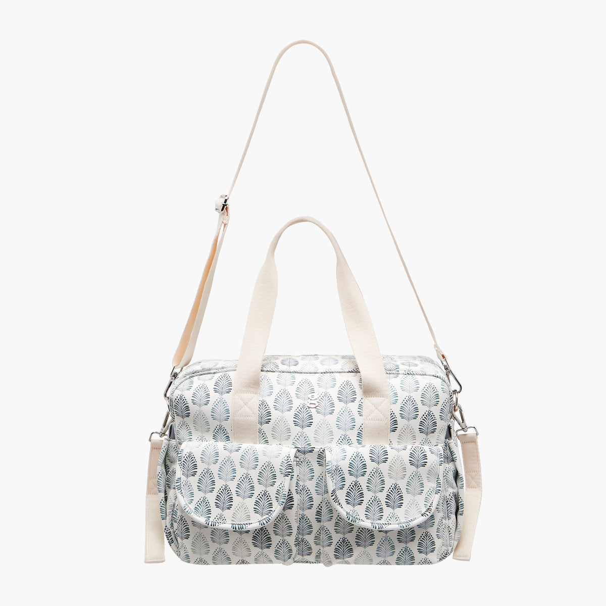 Giggles Printed Diaper Bag with Zip Closure