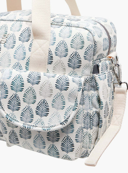 Giggles Printed Diaper Bag with Zip Closure-baby-gear-diaperbags-image-7