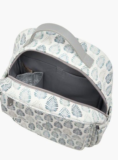 Giggles Ikkat Print Diaper Backpack with Changing Mat-baby-gear-diaperbags-image-10
