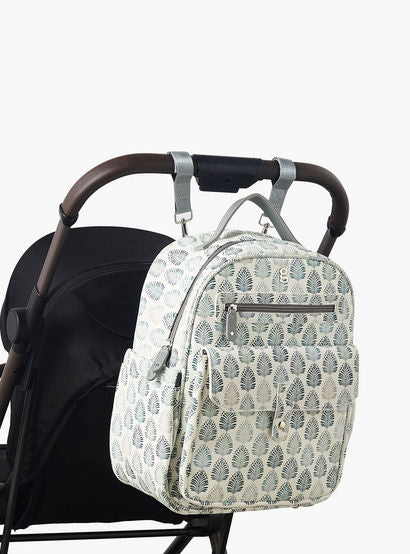 Giggles Ikkat Print Diaper Backpack with Changing Mat-baby-gear-diaperbags-image-12