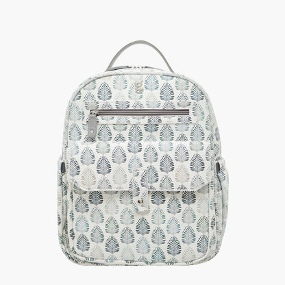 Giggles Ikkat Print Diaper Backpack with Changing Mat
