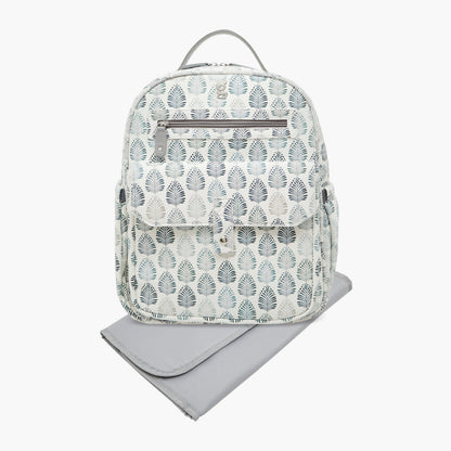 Giggles Ikkat Print Diaper Backpack with Changing Mat