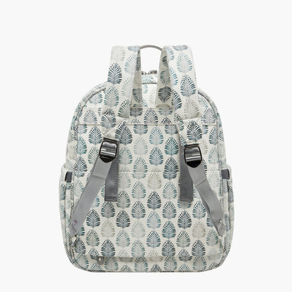 Giggles Ikkat Print Diaper Backpack with Changing Mat