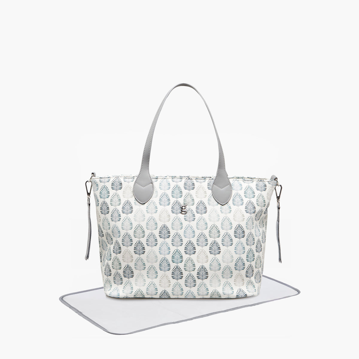 Giggles Printed Diaper Bag with Zip Closure