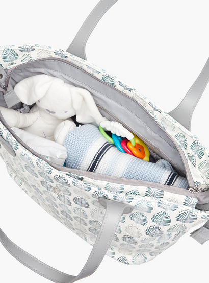 Giggles Printed Diaper Bag with Zip Closure-baby-gear-diaperbags-image-10