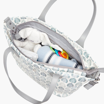 Giggles Printed Diaper Bag with Zip Closure