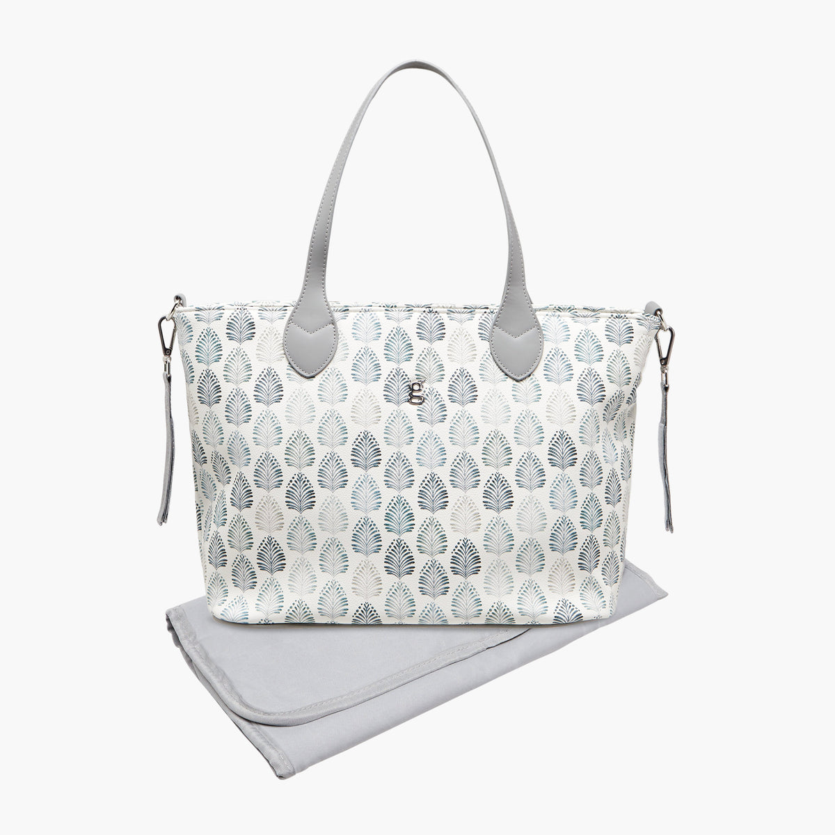 Giggles Printed Diaper Bag with Zip Closure