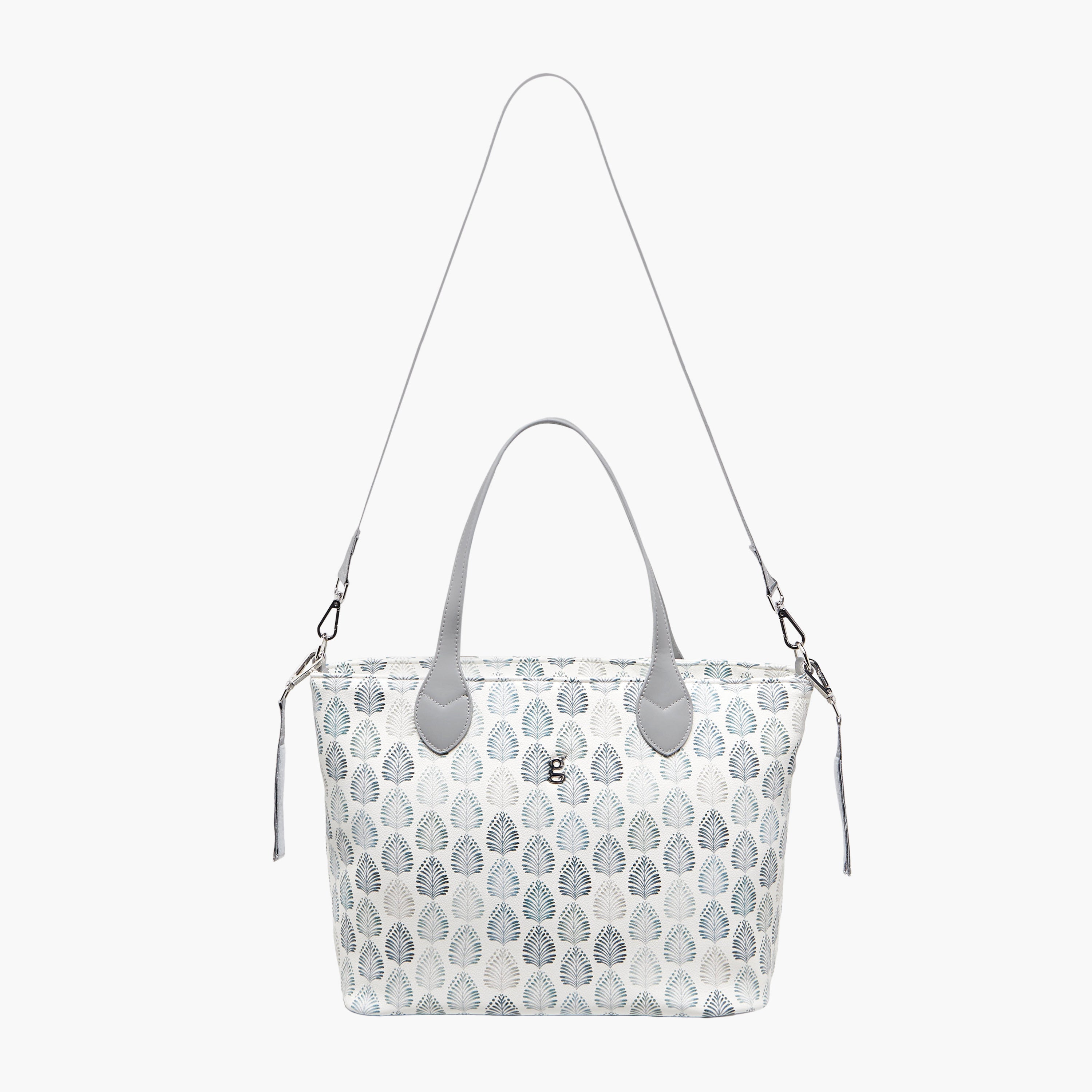 Giggles Printed Diaper Bag with Zip Closure