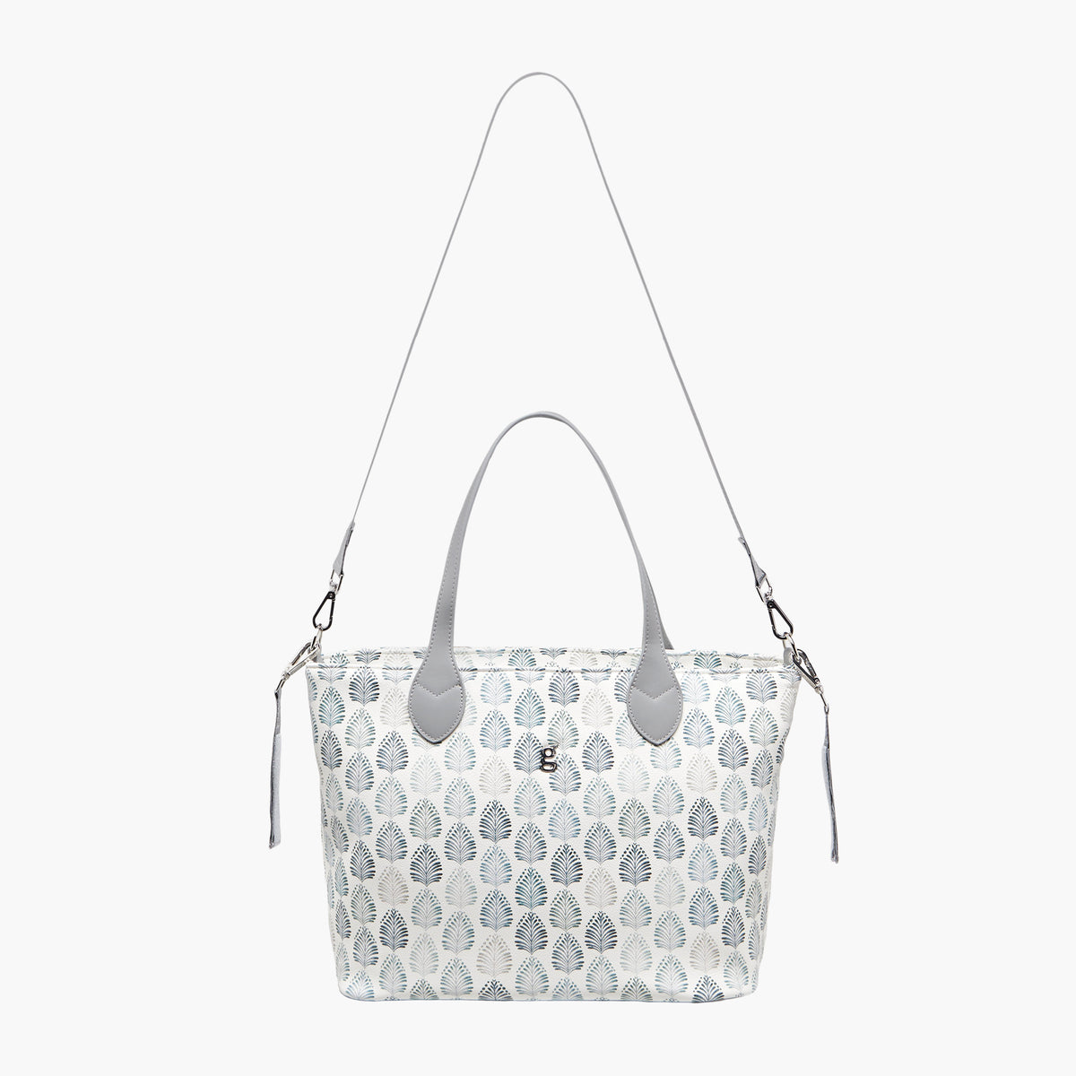Giggles Printed Diaper Bag with Zip Closure