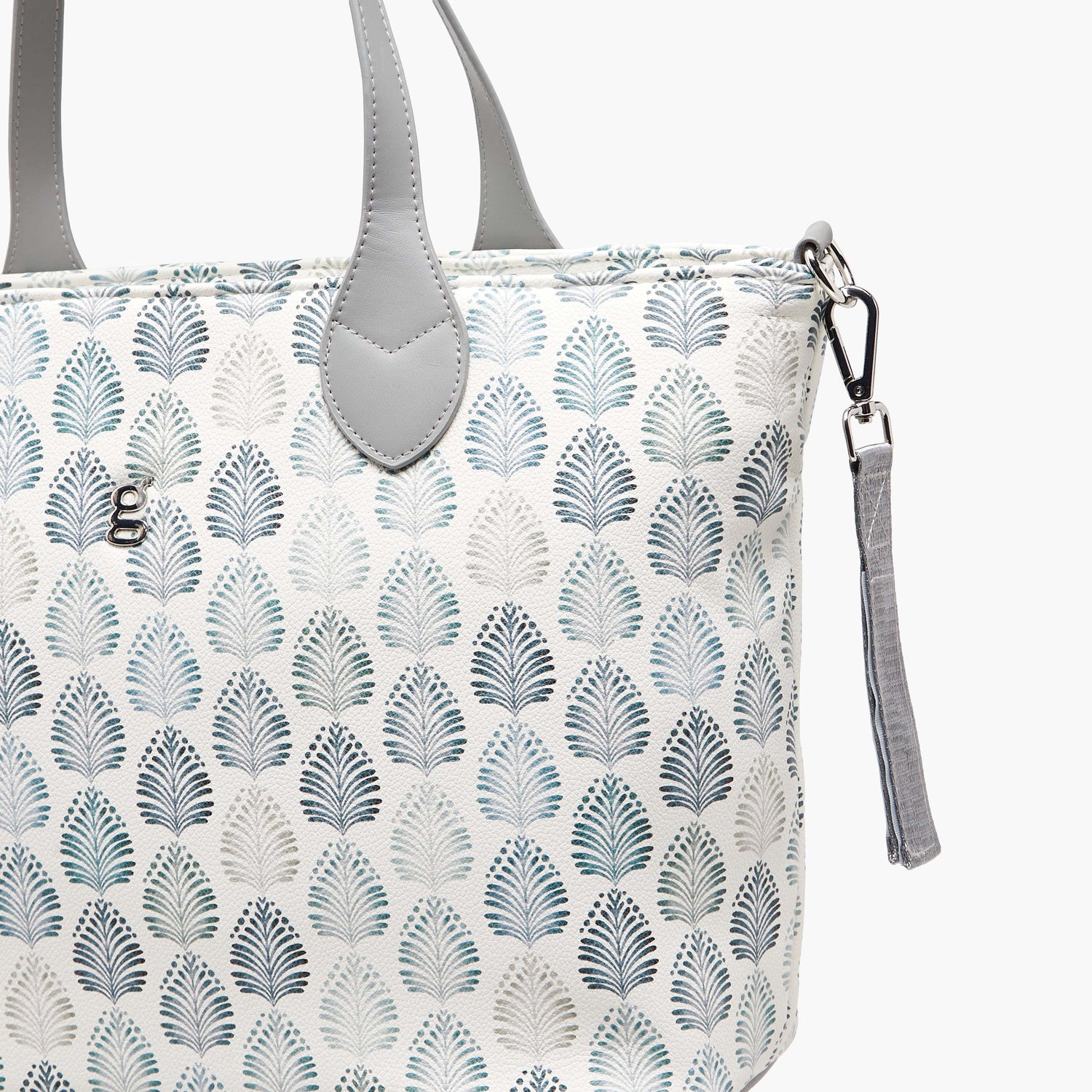 Giggles Printed Diaper Bag with Zip Closure